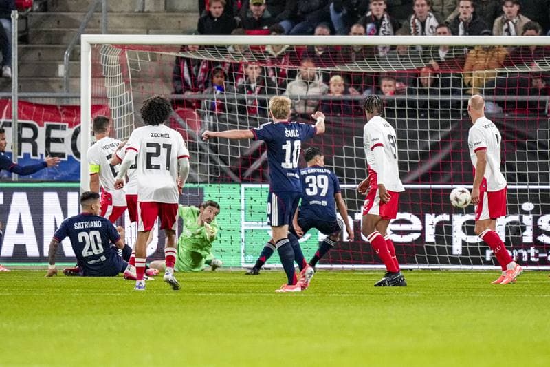Football. UEFA Europa League. FC Utrecht - Olympique Lyon. 25.09.2025