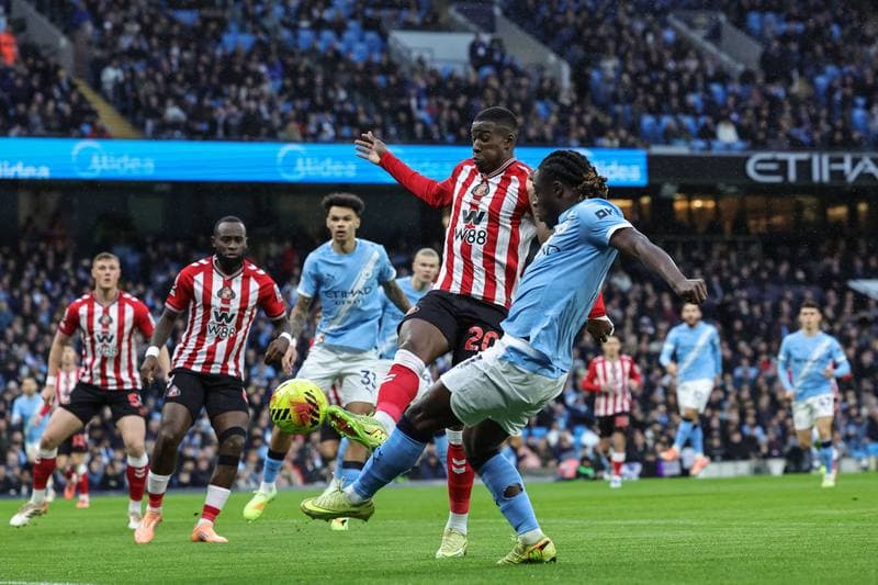 Football. Premier League. Manchester City - Sunderland. 06.12.2025