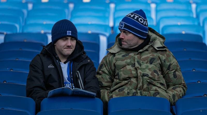 Football. Premier League. Brighton and Hove Albion - Burnley. 03.01.2026