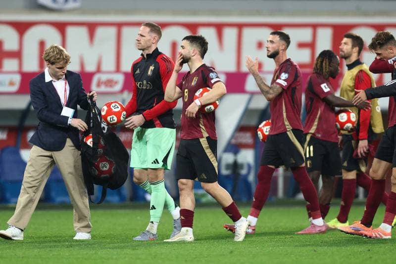 Football. FIFA World Cup Qualifiers. Belgium - North Macedonia. 10.10.2025
