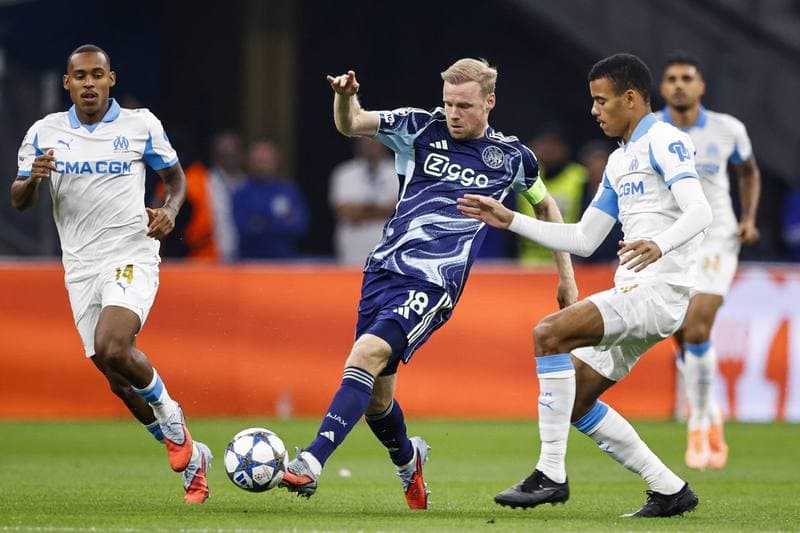 Football. UEFA Champions League. Olympique Marseille - Ajax. 30.09.2025