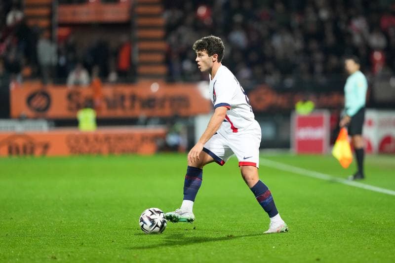 Football. Ligue 1. FC Lorient - Paris Saint-Germain. 29.10.2025