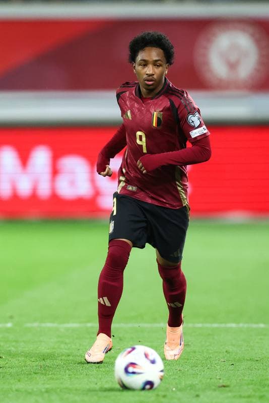 Football. FIFA World Cup Qualifiers. Belgium - North Macedonia. 10.10.2025