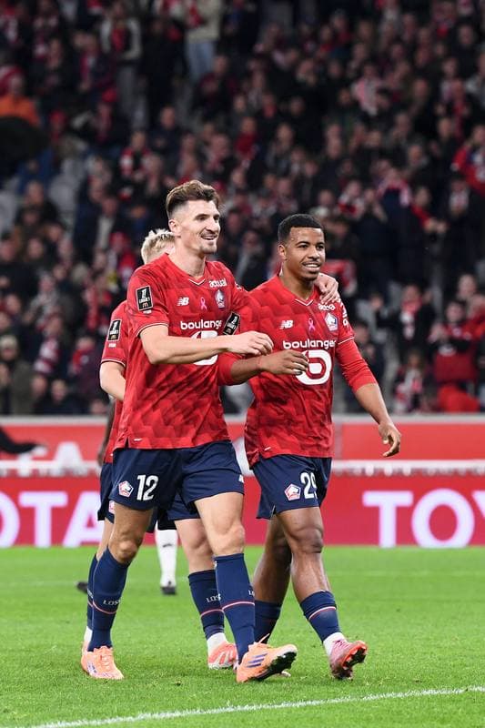Football. Ligue 1 McDonald's. LOSC Lille - FC Metz. 26.10.2025
