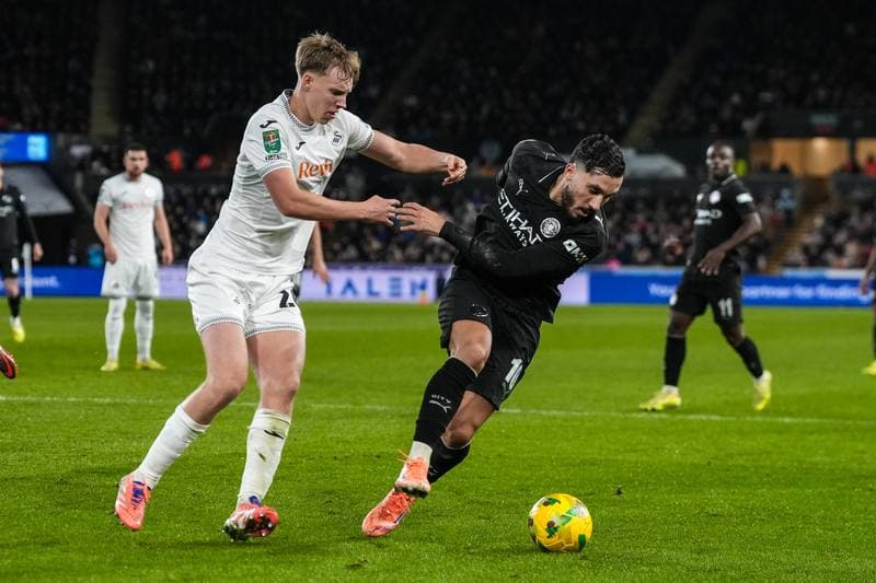 Football. Carabao Cup. Swansea City - Manchester City. 29.10.2025