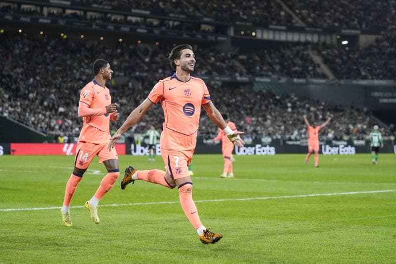 Football. La Liga. Real Betis - FC Barcelona. 06.12.2025
