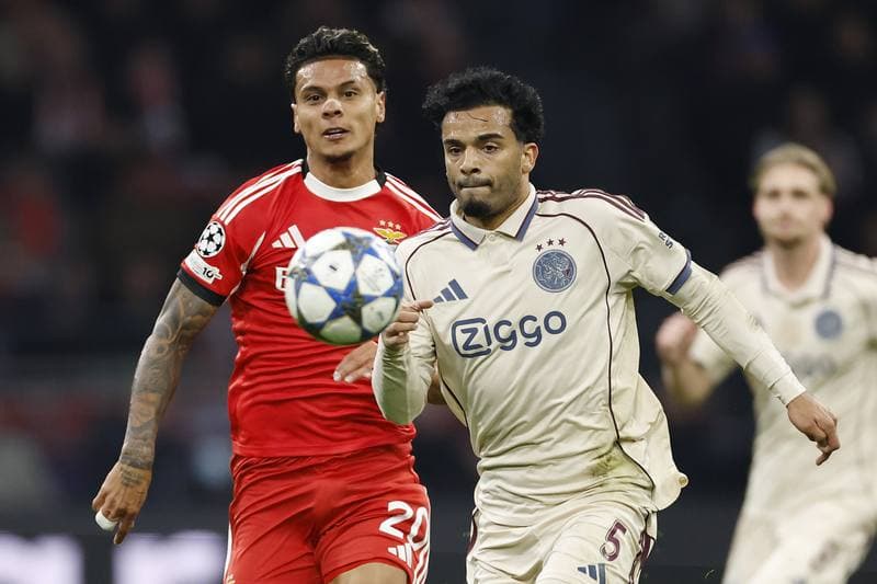 Football. UEFA Champions League. AFC Ajax - SL Benfica. 25.11.2025