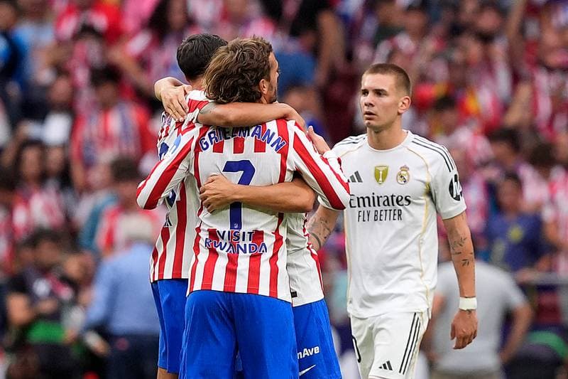 Football. La Liga. Atletico Madrid - Real Madrid. 27.09.2025