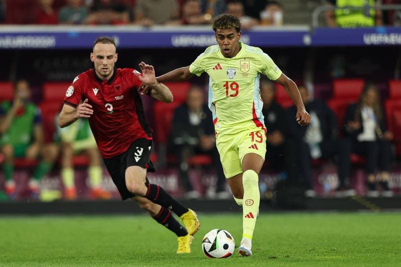 Football. UEFA EURO 2024. Albania - Spain. 24.06.2024