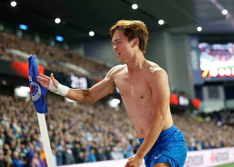 Football. UEFA Europa League. Rangers - KRC Genk. 25.09.2025
