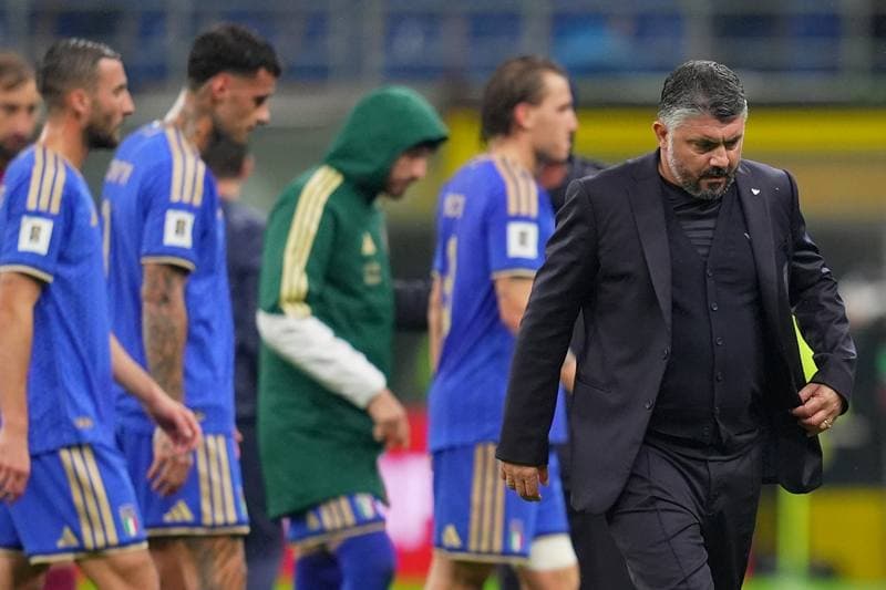 Football. FIFA World Cup Qualifiers. Italy - Norway. 16.11.2025