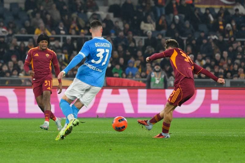 Football. Serie A. AS Roma - SSC Napoli. 30.11.2025