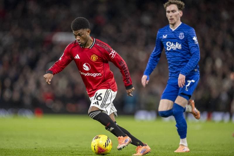 Football. Premier League. Manchester United - Everton. 24.11.2025