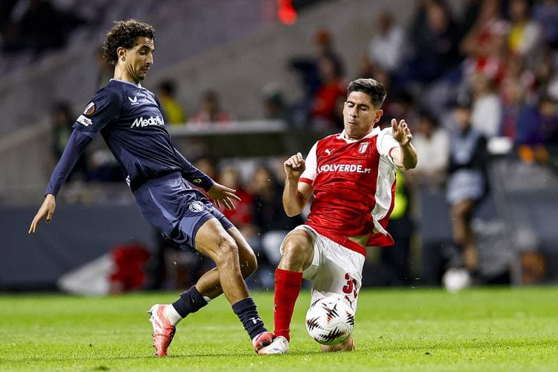 Football. UEFA Europa League. Braga - Feyenoord. 24.09.2025