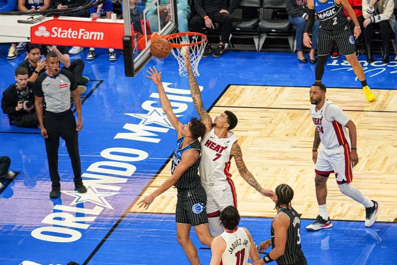 Basketball. NBA. Miami Heat - Orlando Magic. 09.12.2025