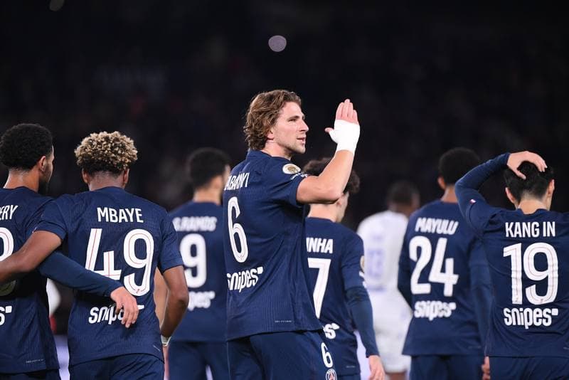 Football. Ligue 1. Paris Saint-Germain - AJ Auxerre. 27.09.2025