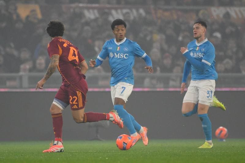 Football. Serie A. AS Roma - SSC Napoli. 30.11.2025