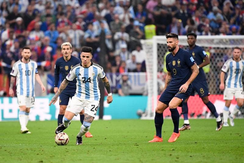 Football. FIFA World Cup. Argentina - France. 18.12.2022