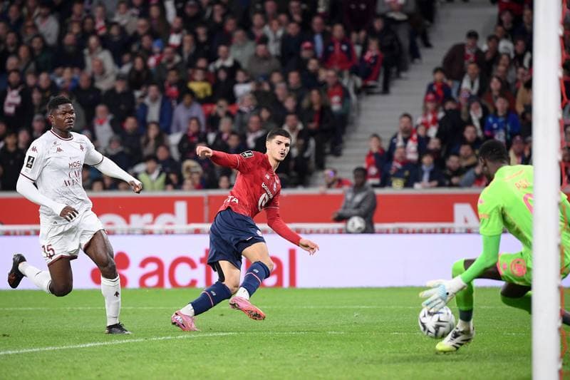 Football. Ligue 1 McDonald's. LOSC Lille - FC Metz. 26.10.2025