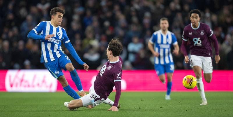 Football. Premier League. Brighton and Hove Albion - Burnley. 03.01.2026
