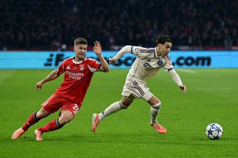 Football. UEFA Champions League. AFC Ajax - SL Benfica. 25.11.2025