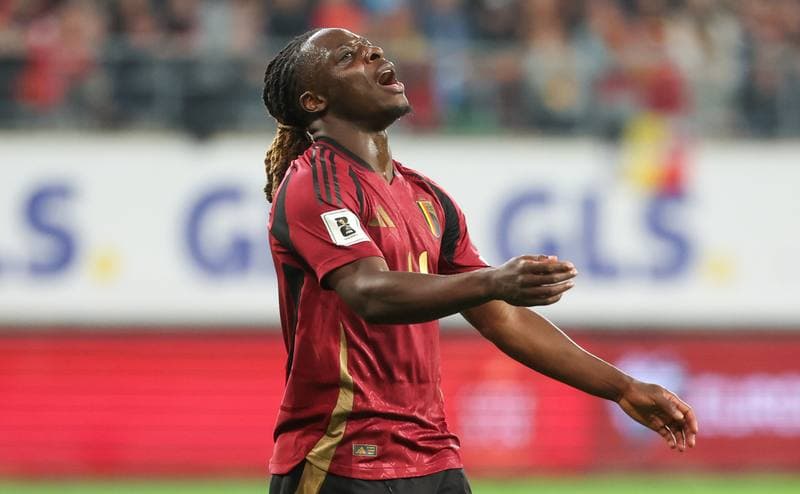 Football. FIFA World Cup Qualifiers. Belgium - North Macedonia. 10.10.2025