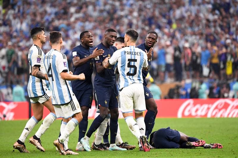 Football. FIFA World Cup. Argentina - France. 18.12.2022