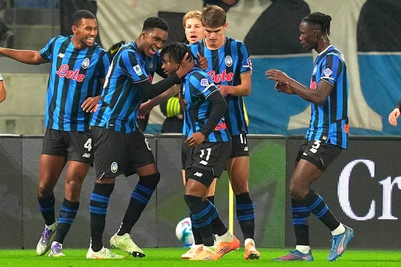 Football. Serie A. Atalanta - AC Milan. 28.10.2025