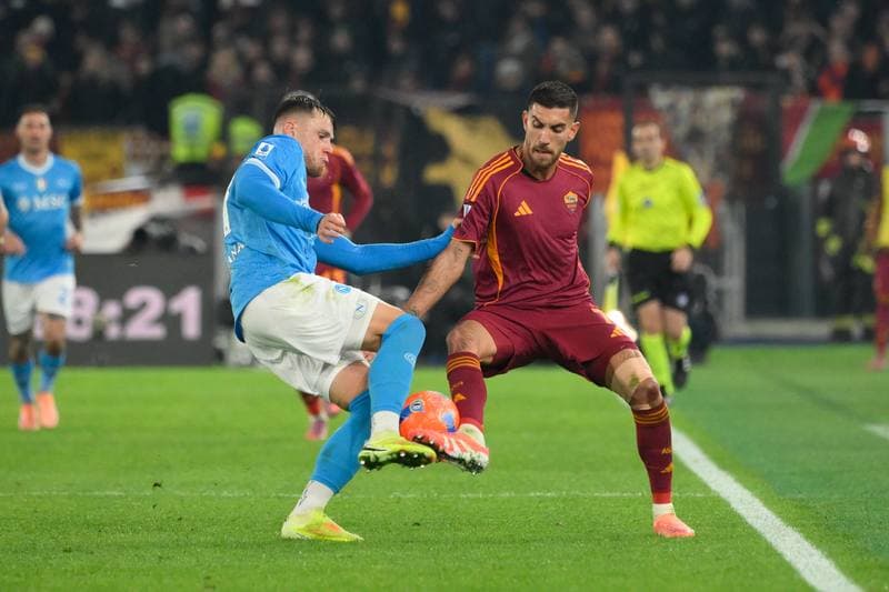 Football. Serie A. AS Roma - SSC Napoli. 30.11.2025