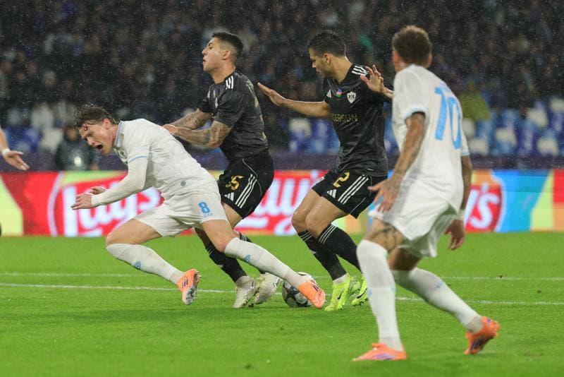 Football. UEFA Champions League. Napoli - Qarabag. 25.11.2025