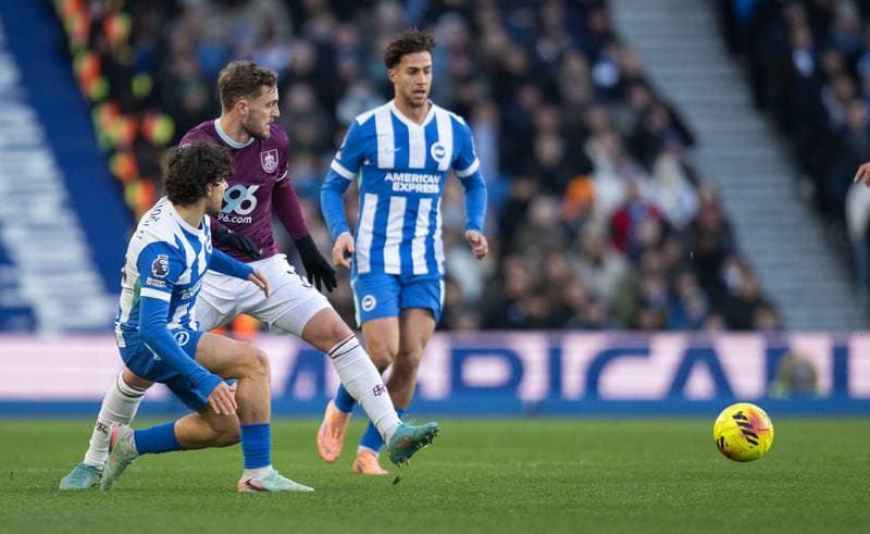 Football. Premier League. Brighton and Hove Albion - Burnley. 03.01.2026