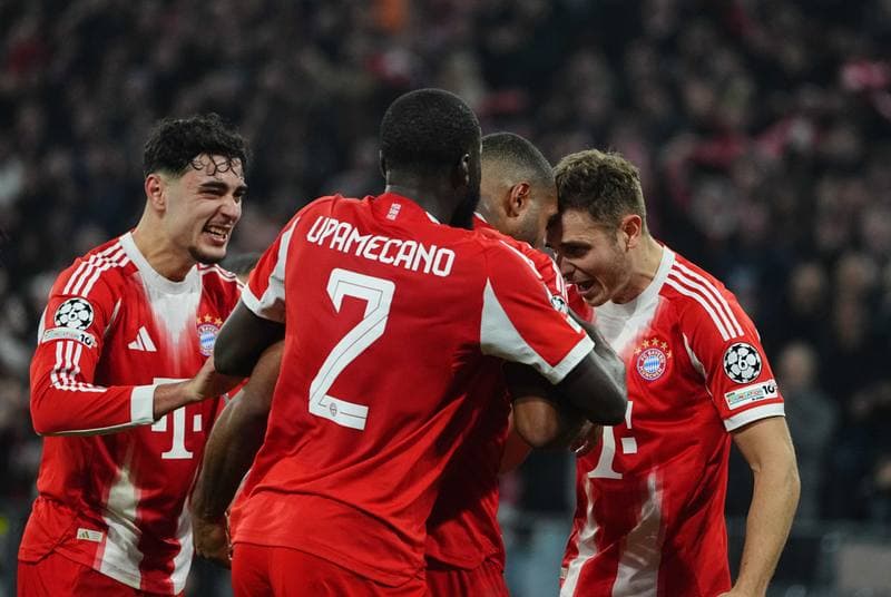 Football. Champions League. FC Bayern Munich - Sporting CP. 09.12.2025