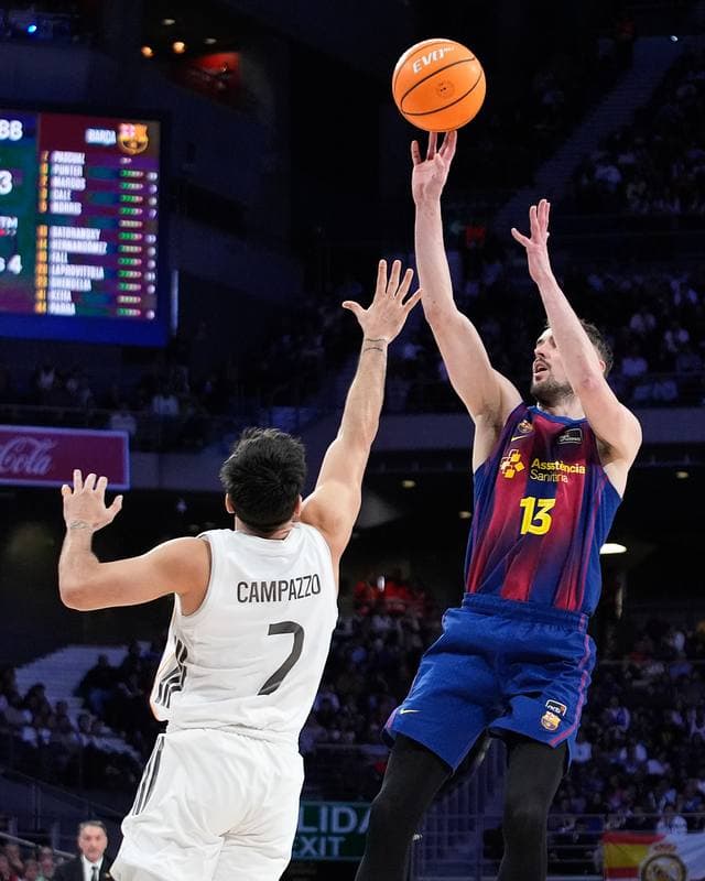 Basketball. Liga Endesa ACB. Real Madrid - FC Barcelona. 04.01.2025