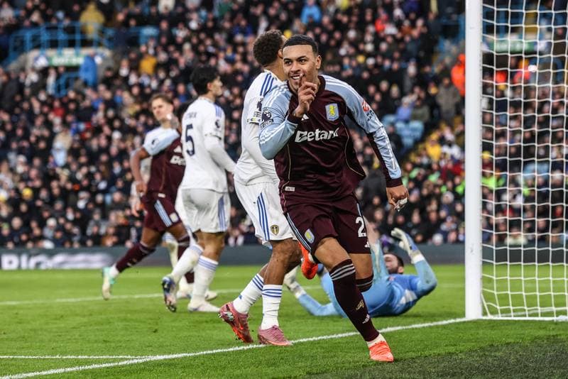 Football. Premier League. Leeds United - Aston Villa. 23.11.2025