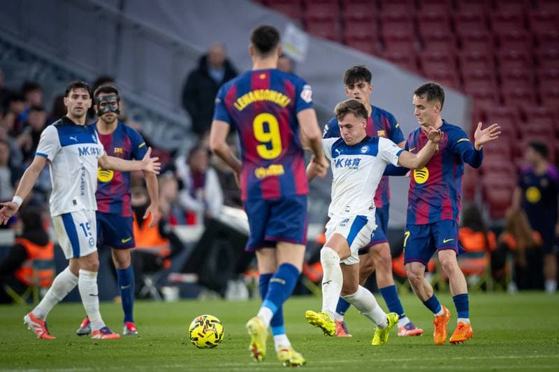 Football. La Liga. FC Barcelona - Deportivo Alaves. 29.11.2025