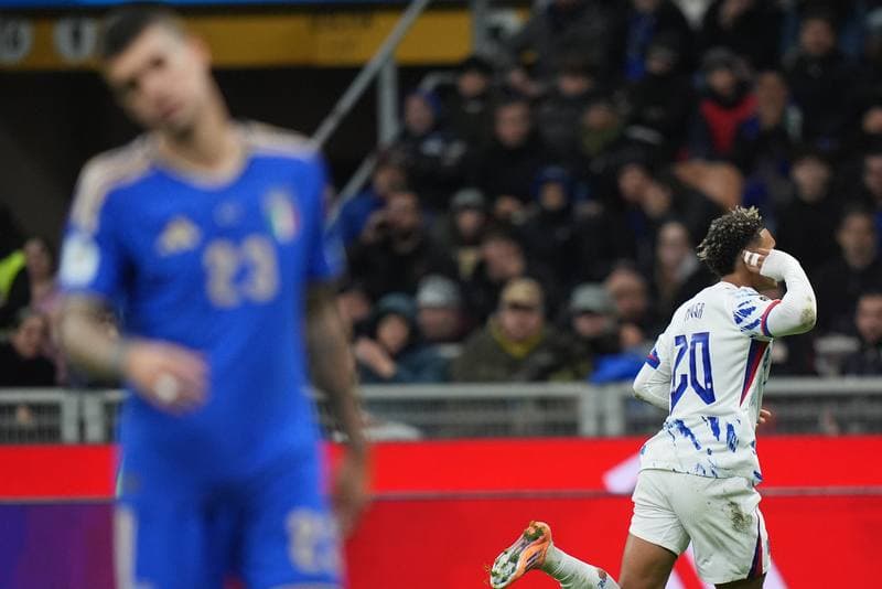 Football. FIFA World Cup Qualifiers. Italy - Norway. 16.11.2025