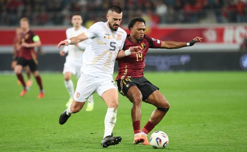 Football. FIFA World Cup Qualifiers. Belgium - North Macedonia. 10.10.2025