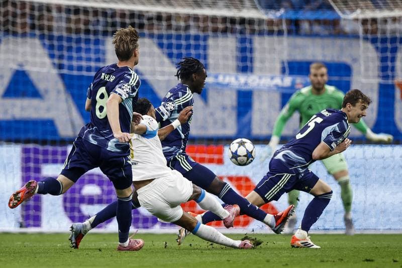 Football. UEFA Champions League. Olympique Marseille - Ajax. 30.09.2025