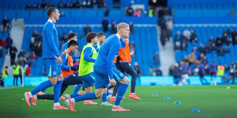Football. Premier League. Brighton and Hove Albion - Burnley. 03.01.2026