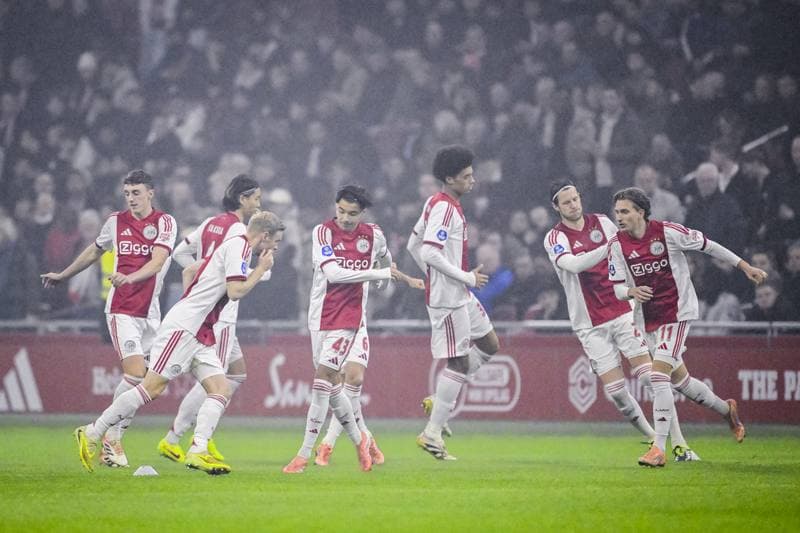Football. Eredivisie. AFC Ajax - FC Groningen. 30.11.2025