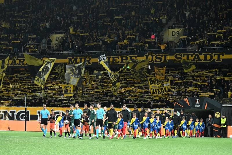 Football. UEFA Europa League. BSC Young Boys - Panathinaikos FC. 25.09.2025