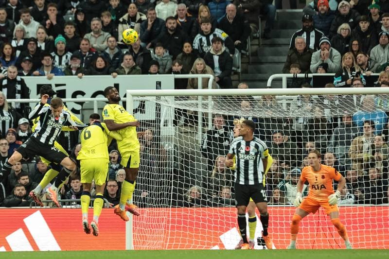 Football. Carabao Cup. Newcastle United - Tottenham Hotspur. 29.10.2025