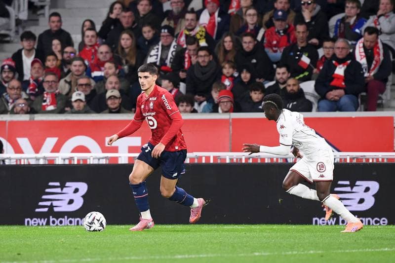 Football. Ligue 1 McDonald's. LOSC Lille - FC Metz. 26.10.2025