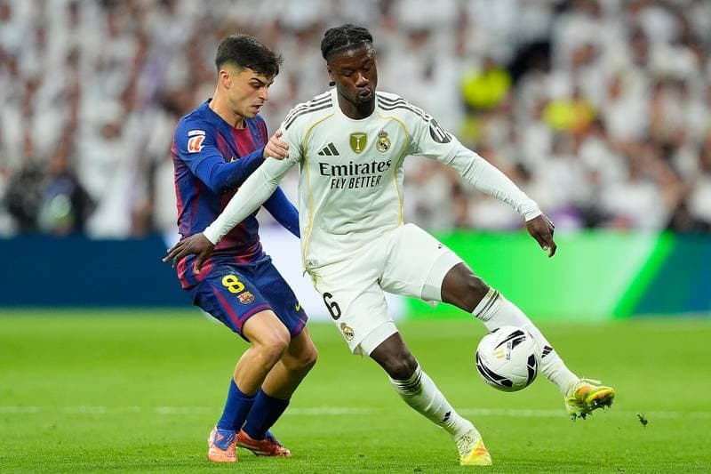 Football. La Liga. Real Madrid - FC Barcelona. 26.10.2025