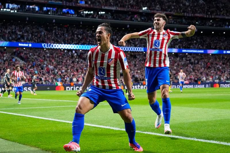 Football. UEFA Champions League. Atletico de Madrid - Eintracht Frankfurt. 30.09.2025