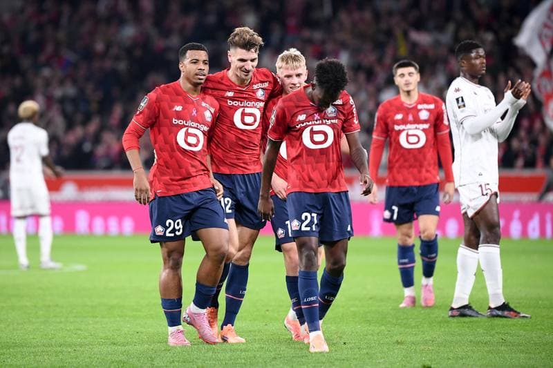 Football. Ligue 1 McDonald's. LOSC Lille - FC Metz. 26.10.2025