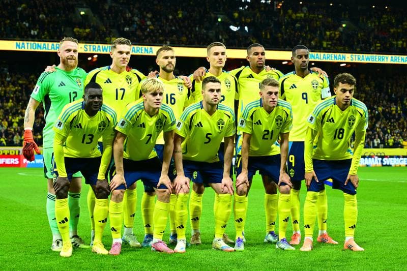 Football. Sweden. Press Conference. 10.10.2025
