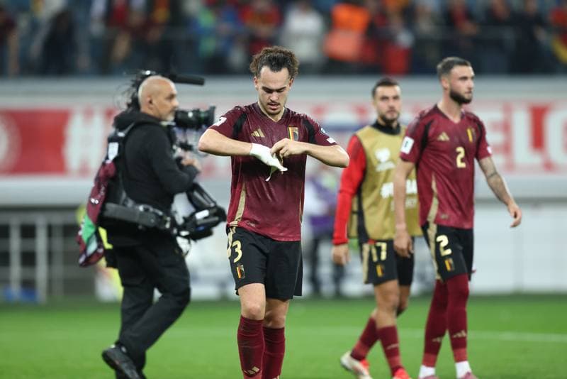Football. FIFA World Cup Qualifiers. Belgium - North Macedonia. 10.10.2025