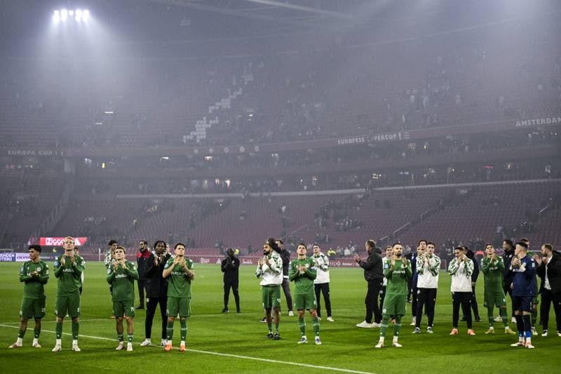 Football. Eredivisie. AFC Ajax - FC Groningen. 30.11.2025