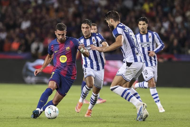 Football. La Liga. Barcelona - Real Sociedad. 28.09.2025